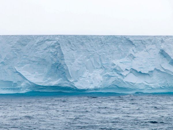Glaciar en derretimiento.