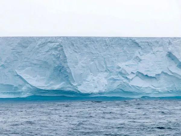 Glaciar en derretimiento.