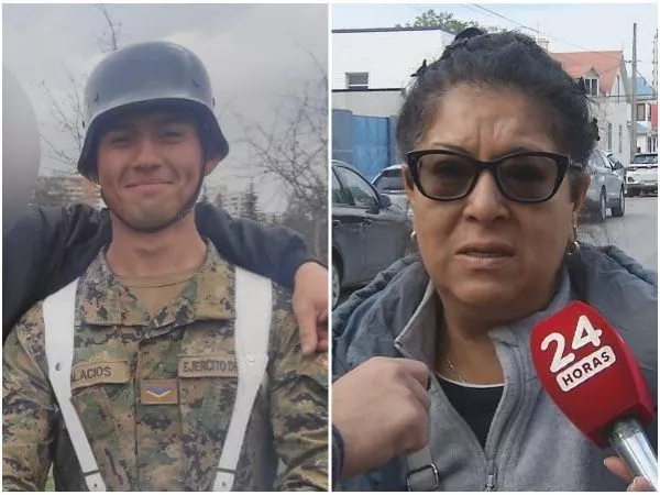 Madre de cabo Carlos Palacios Muñoz.