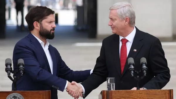 Gabriel Boric y José Antonio Kast