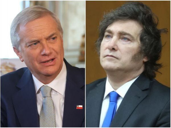 Javier Milei y José Antonio Kast.