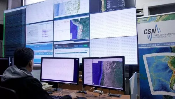 Fuerte temblor se registra en la zona norte y centro de Chile