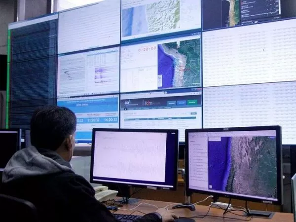 Fuerte temblor se registra en la zona norte y centro de Chile