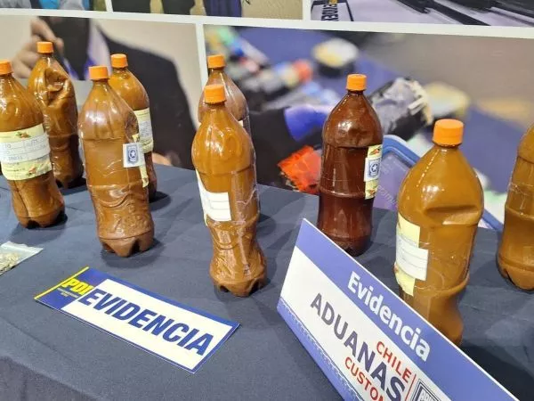 Sujetos son detenidos con 58 kilos de ayahuasca.