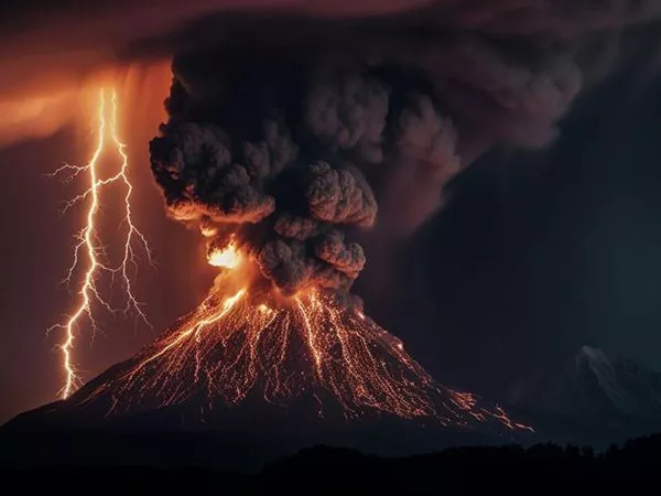 Estudio explica por qué arena y ceniza generan electricidad.