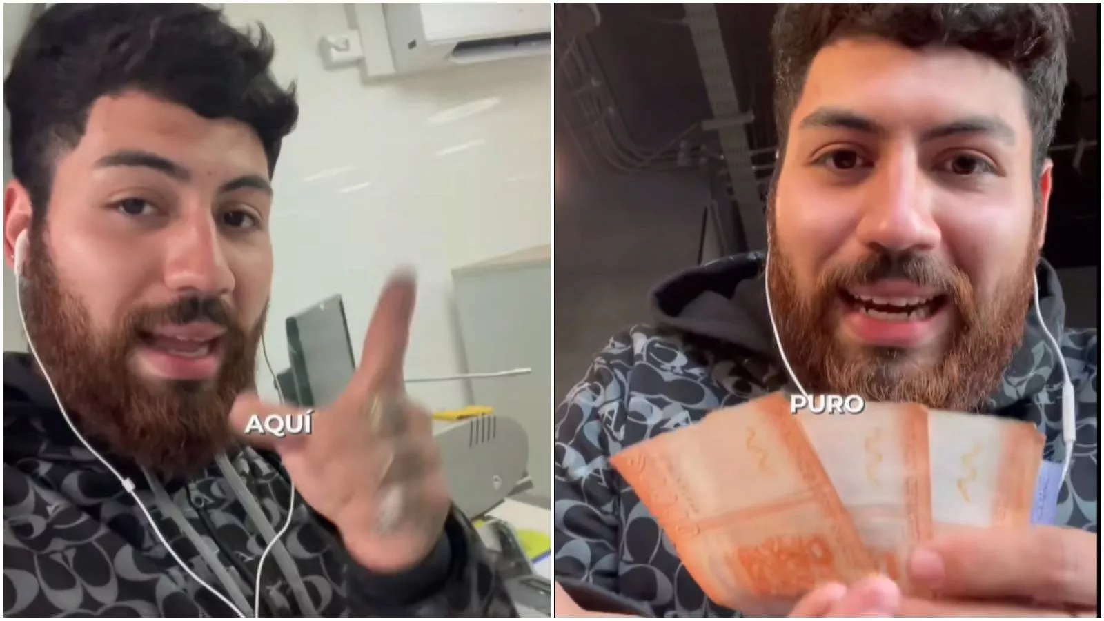 Músico es viral tras revelar cuánto gana en un día cantando en Metro de Santiago