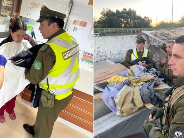 Parto en la vía pública en las cercanías del REC