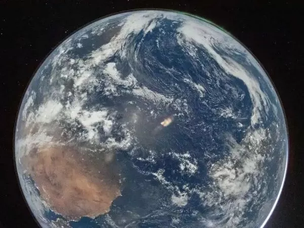Foto desde el espacio