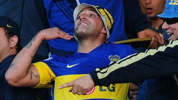 Mauro Martín, lider de la barra brava de Boca Juniors