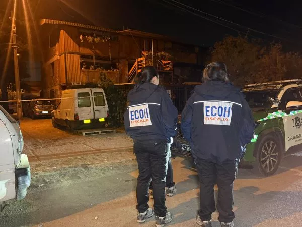 Al menos 8 balazos: hombre es asesinado frente a su casa en Conchalí