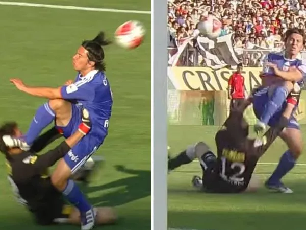 La patada de Albert Acevedo a Raúl Olivares en el superclásico del 2011