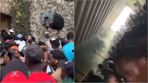 Avalancha humana en Haití