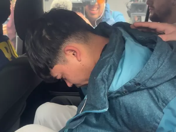 el gesto de Emanuel Ochoa tras detención por crimen de Francisca Millahual