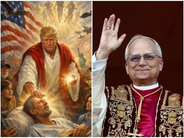presidente Trump apunta contra el papa León XIV