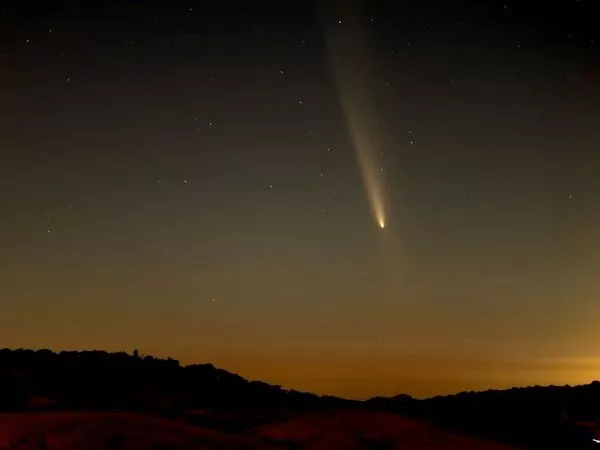Cometa en el cielo