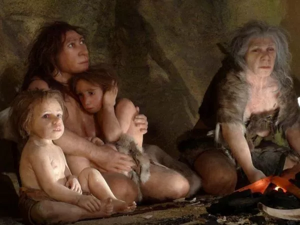 Bebé neandertal.
