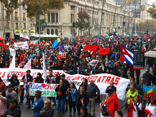 Marcha CUT por el día del trabajador