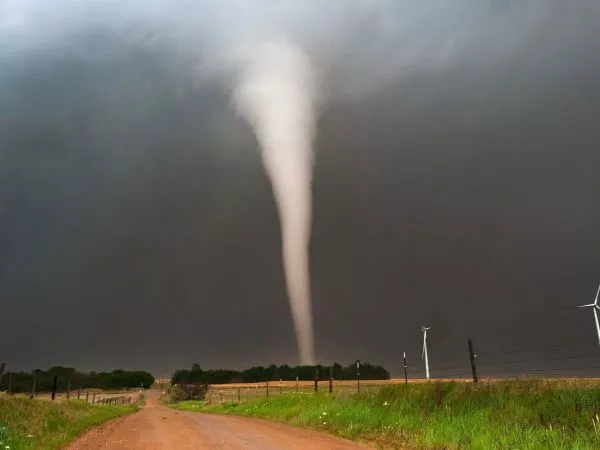 Imagen referencial de un tornado