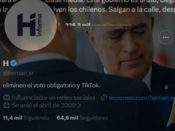 A la caza de @hernan_sr: juez ordena a la PDI identificar a troll por tuitear contra Mario Desbordes
