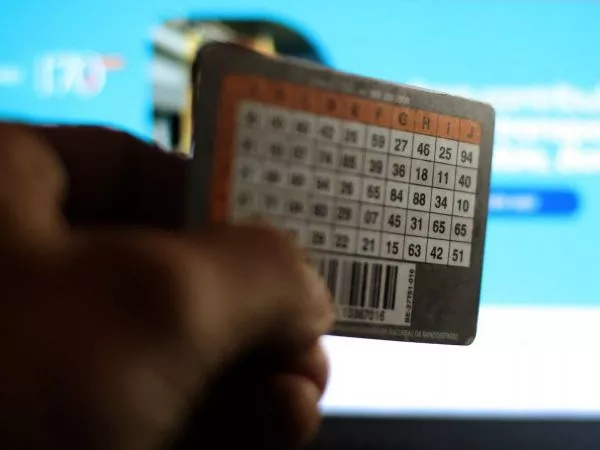 Tarjeta de coordenadas para transferencias del Banco Estado