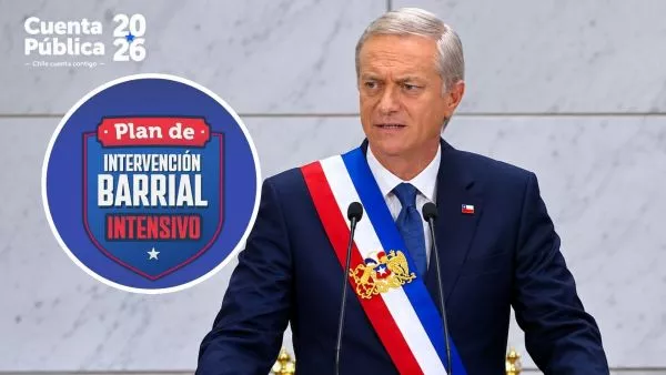Plan de Intervención Barrial Intensivo: Presidente Kast anuncia paquete de medidas de seguridad