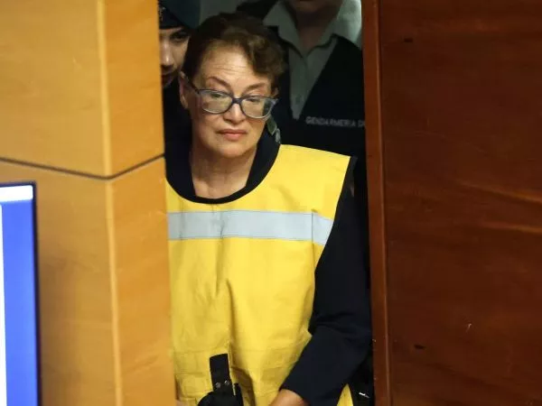 Ángela Vivanco en audiencia de formalización en su contra
