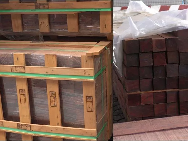Incautan más de 100 toneladas de drogas impregnadas en maderas