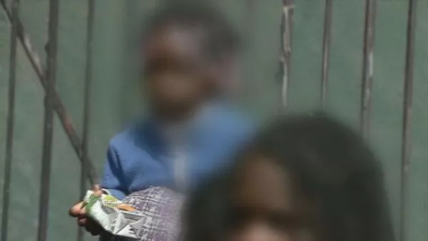 niños haitianos graneros