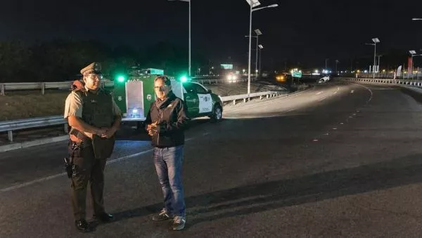Dos menores de edad quedaron en riesgo vital tras volcamiento de auto en Copiapó