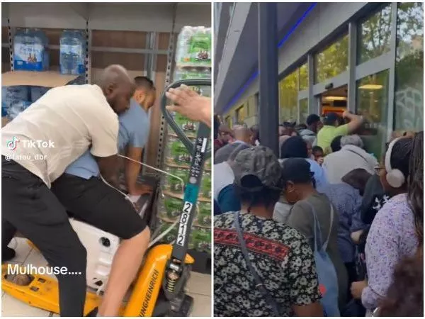 Caos y peleas en Francia por oferta de aires acondicionados en medio de la ola de calor