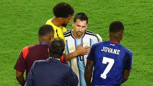 Lionel Messi y Vozinha