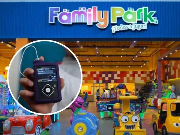 Family Park responde a denuncia por impedir ingreso de niña con bomba de insulina a juego