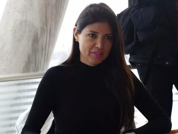 Karen Rojo mientras era alcaldesa de Antofagasta