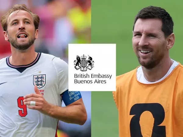 Harry Kane y Lionel Messi