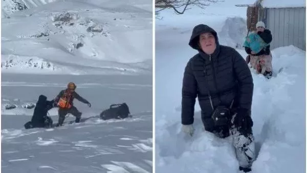 “¿Te puedo dar un abrazo?”: Video muestra emocionante rescate de desaparecidos en el Cajón del Maipo