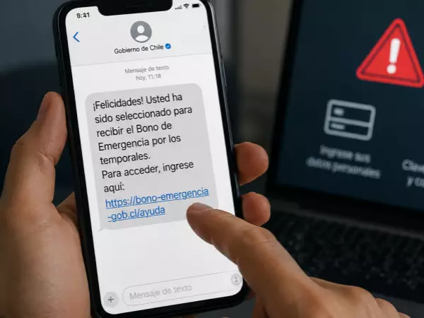 Phishing: Alerta por estafas que ofrecen bonos estatales tras los temporales