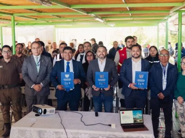 Huara, la primera comuna de Tarapacá con Plan de Reducción del Riesgo de Desastres