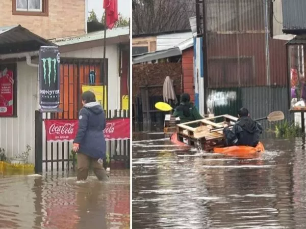 Intensas lluvias provocan inundaciones en La Unión: cerca de 20 viviendas resultaron anegadas