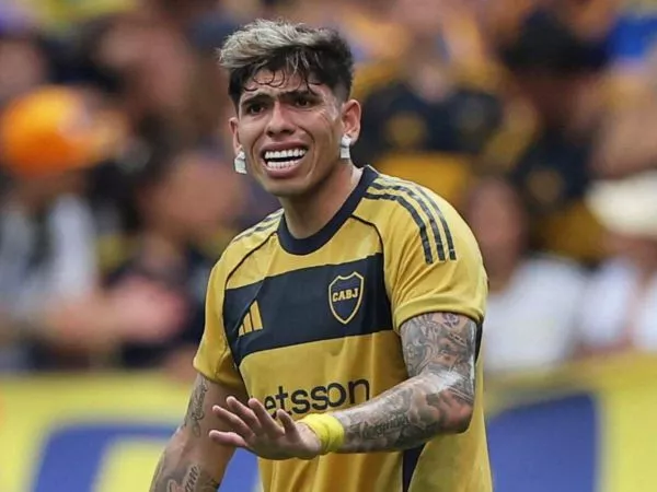 Carlos Palacios jugando por Boca Juniors