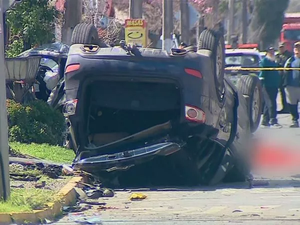 Tragedia en Maipú: persecución de Carabineros termina con conductora y delincuente fallecidos